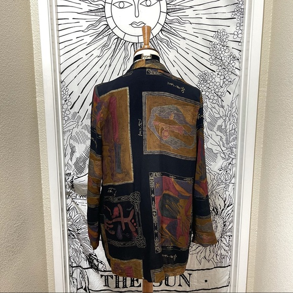 🌈 Amazing Vintage art blazer - Picture 5 of 11